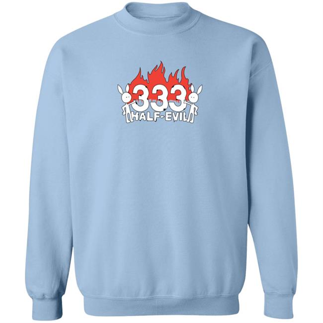 333 Halfevilco Kodone Flame Logo Hoodie 333 Halfevilco Kodone Flame Logo Hoodie