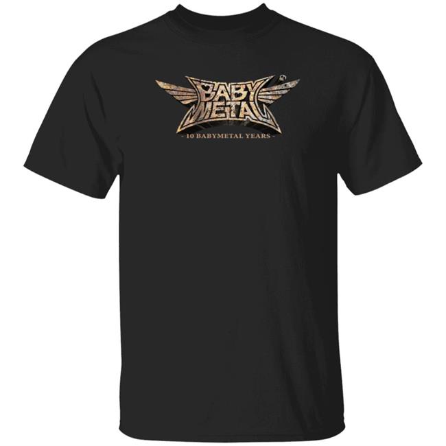 Babymetal Store 10 Babymetal Years Hoodie Babymetal Store 10 Babymetal Years Hoodie
