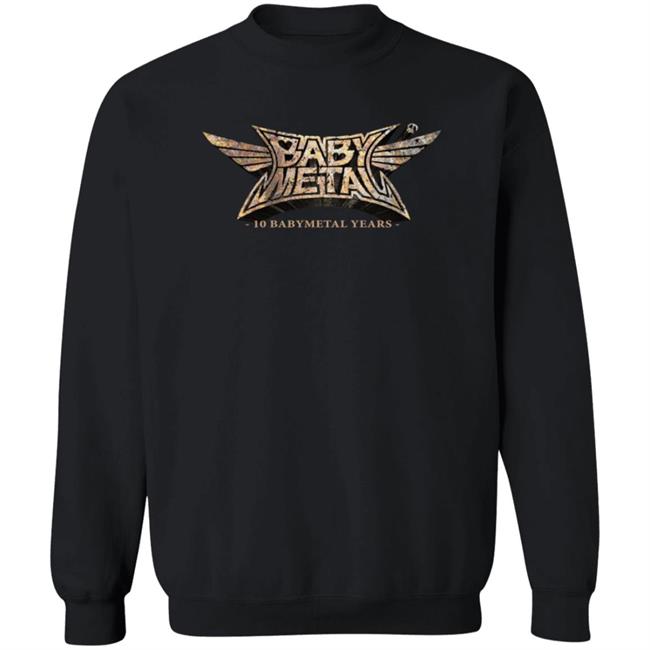 Babymetal Store 10 Babymetal Years Hoodie Babymetal Store 10 Babymetal Years Hoodie