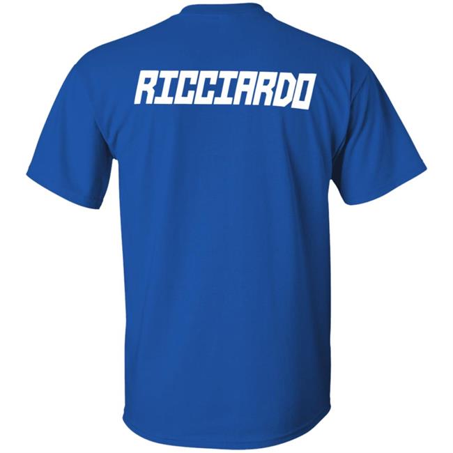 Daniel Ricciardo Merch Race Service X Dr White Logo Tee Shirt Daniel Ricciardo Merch Race Service X Dr White Logo Tee Shirt