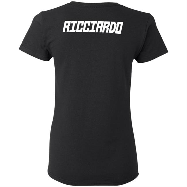 Daniel Ricciardo Merch Race Service X Dr White Logo Tee Shirt Daniel Ricciardo Merch Race Service X Dr White Logo Tee Shirt