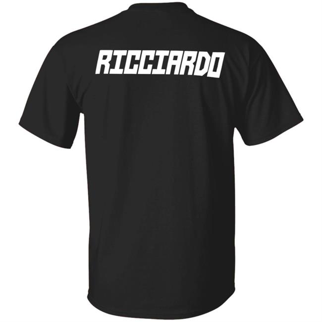 Daniel Ricciardo Merch Race Service X Dr White Logo Tee Shirt Daniel Ricciardo Merch Race Service X Dr White Logo Tee Shirt