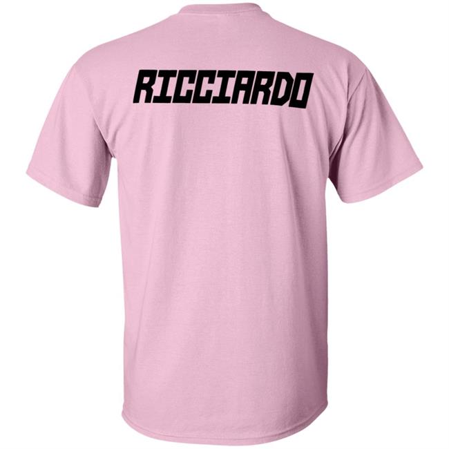 Daniel Ricciardo Merch Race Service X Dr Black Logo Tee Shirt Daniel Ricciardo Merch Race Service X Dr Black Logo Tee Shirt