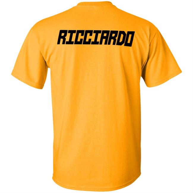Daniel Ricciardo Merch Race Service X Dr Black Logo Tee Shirt Daniel Ricciardo Merch Race Service X Dr Black Logo Tee Shirt
