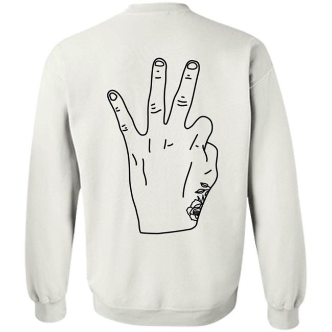 Daniel Ricciardo Merch RIC3 Logo Hand T Shirt Daniel Ricciardo Merch RIC3 Logo Hand T Shirt