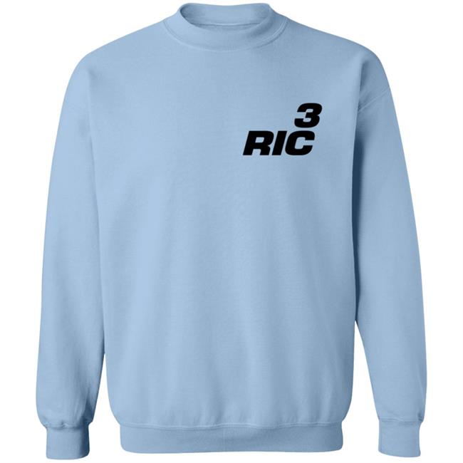 Daniel Ricciardo Merch RIC3 Logo Hand T Shirt Daniel Ricciardo Merch RIC3 Logo Hand T Shirt