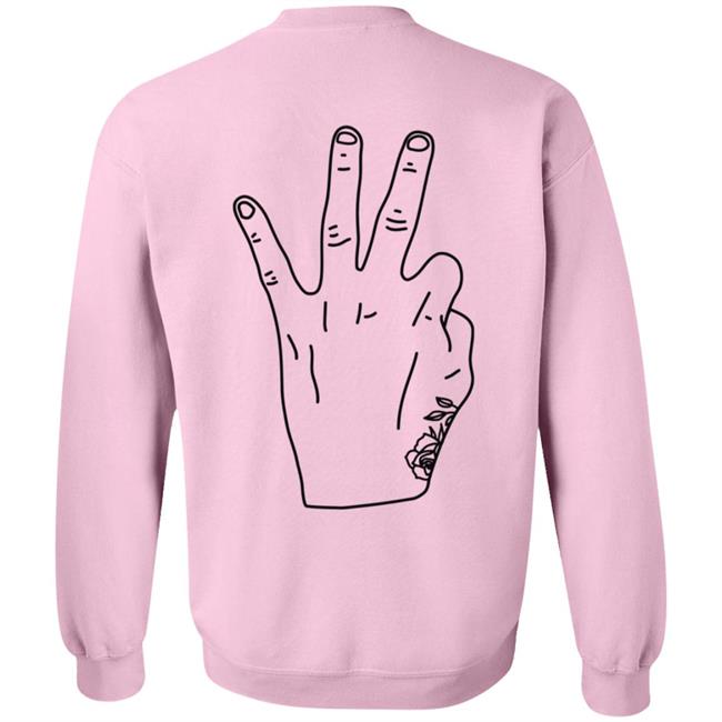Daniel Ricciardo Merch RIC3 Logo Hand T Shirt Daniel Ricciardo Merch RIC3 Logo Hand T Shirt