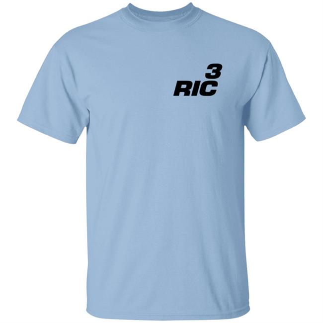Daniel Ricciardo Merch RIC3 Logo Hand T Shirt Daniel Ricciardo Merch RIC3 Logo Hand T Shirt