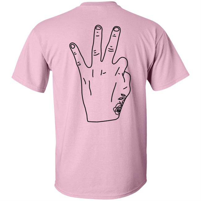 Daniel Ricciardo Merch RIC3 Logo Hand T Shirt Daniel Ricciardo Merch RIC3 Logo Hand T Shirt