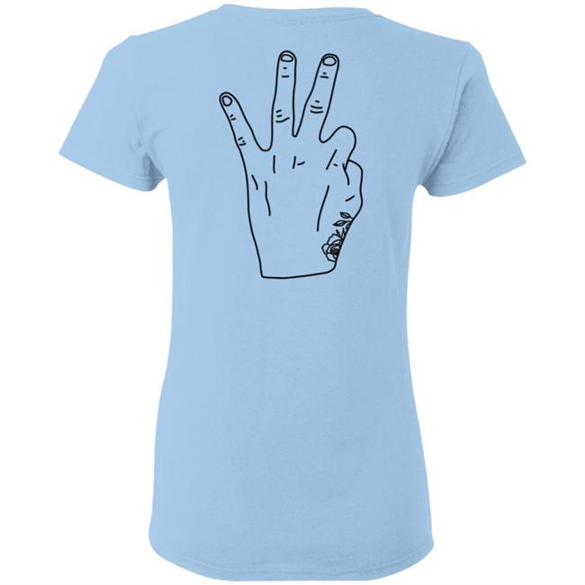 Daniel Ricciardo Merch RIC3 Logo Hand T Shirt Daniel Ricciardo Merch RIC3 Logo Hand T Shirt