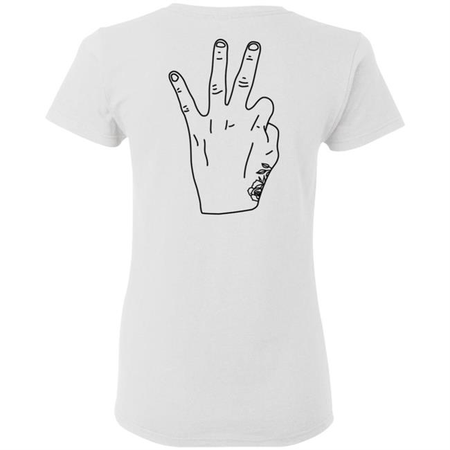 Daniel Ricciardo Merch RIC3 Logo Hand T Shirt Daniel Ricciardo Merch RIC3 Logo Hand T Shirt