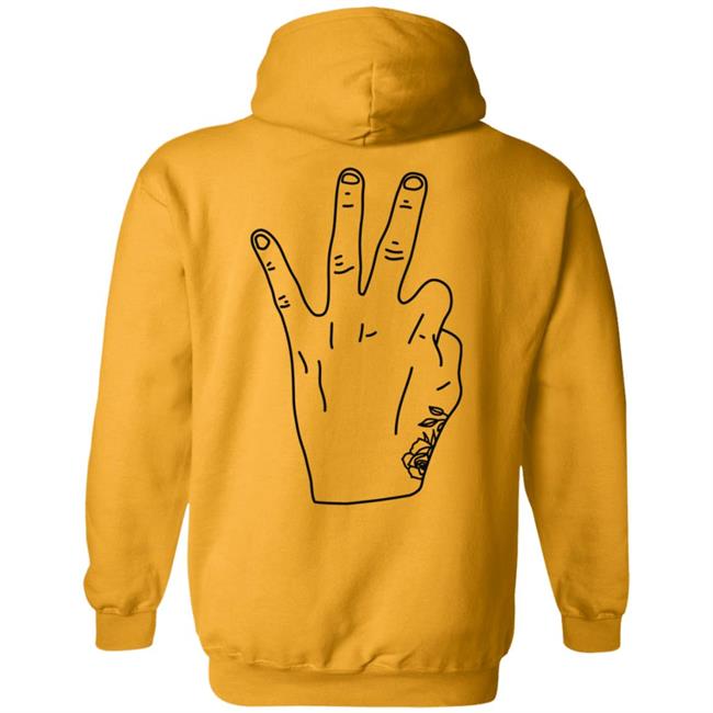 Daniel Ricciardo Merch RIC3 Logo Hand T Shirt Daniel Ricciardo Merch RIC3 Logo Hand T Shirt