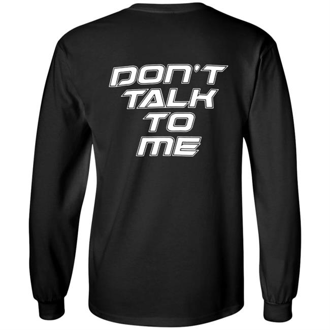 Daniel Howell Merch Don't Talk To Me Long Sleeve Tee Shirt Daniel Howell Merch Don't Talk To Me Long Sleeve Tee Shirt