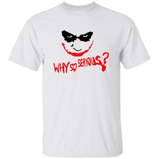 TeeWham Joker Why So Serious T Shirt