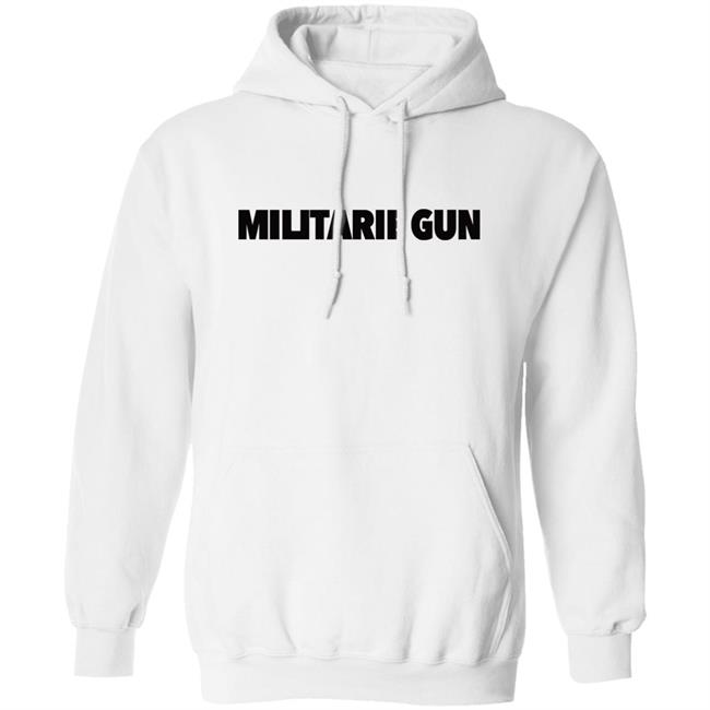 Yo Soy Milk Militarie Gun Hoodie