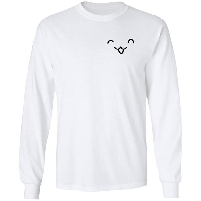 Girbeagly Cute Face Long Sleeve T Shirt Girbeagly Cute Face Long Sleeve T Shirt