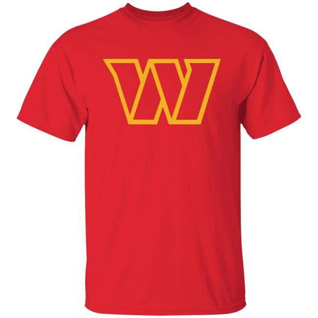 Washington Commanders Logo T Shirt Marc Commander Goff