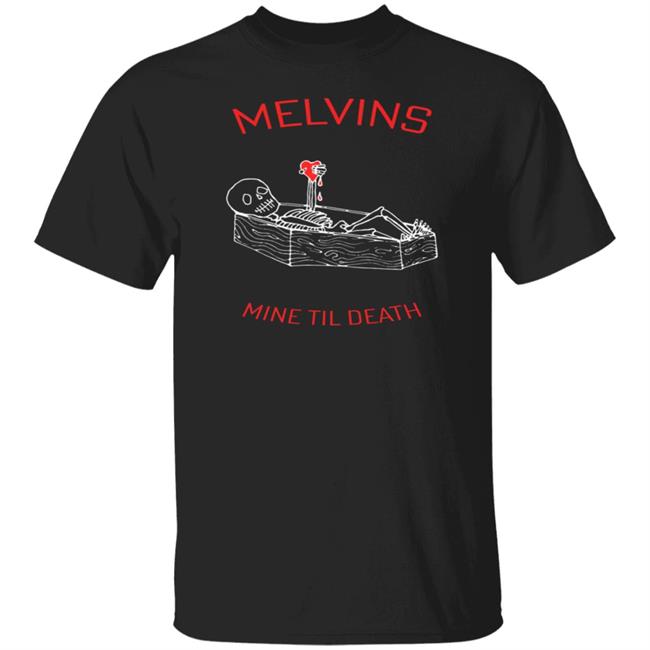 The Melvins Melvins Mine Til Death Valentines Tee Shirt