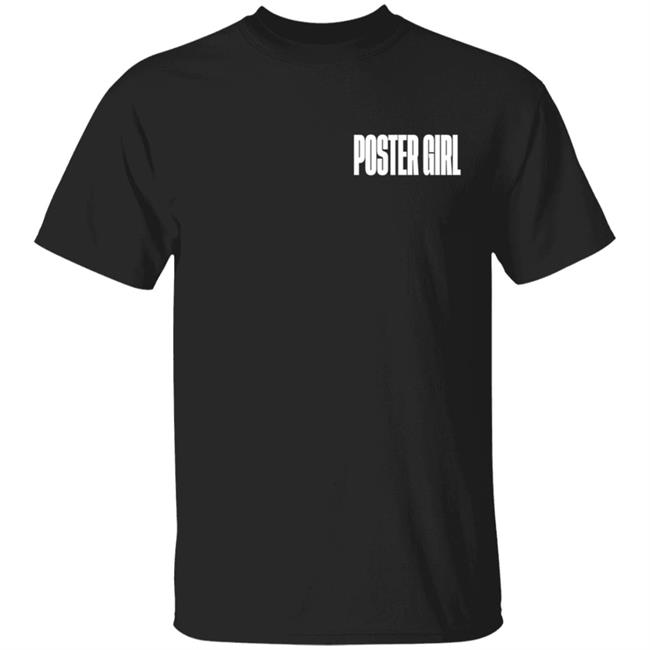 Zara Larsson Shop Poster Girl Black T Shirt