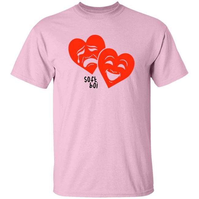 Soft Boi Merch Crank Game Plays CrankGameplays Merch Drama Hearts Shirt