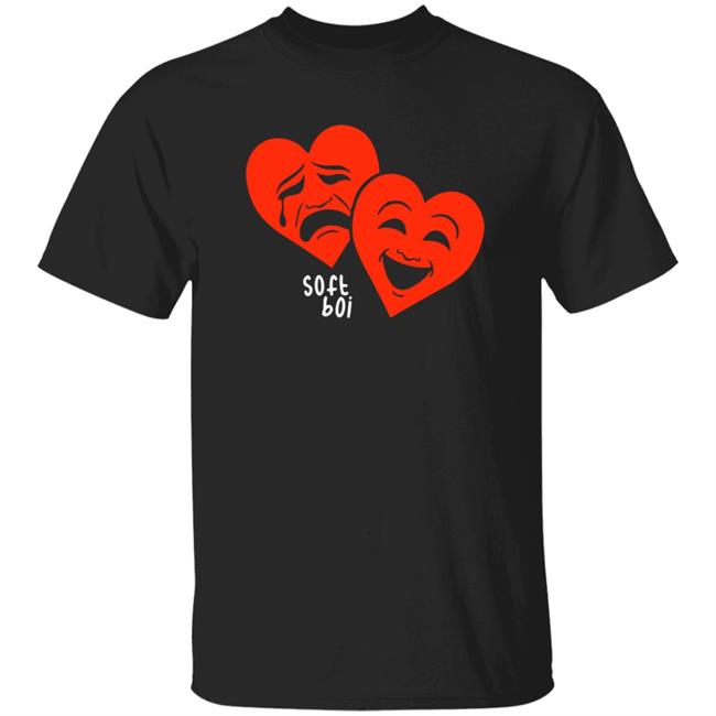 CrankGameplays Merch Crankgameplays Merch Soft Boi Merch Drama Hearts Tee Shirt
