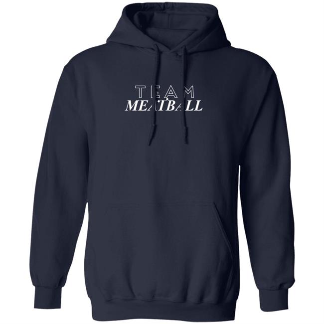 Team Meatball Flowy Boxy Half T Shirt Team Meatball Flowy Boxy Half T Shirt