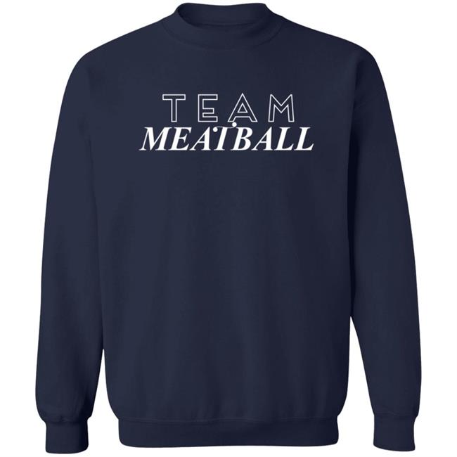 Team Meatball Flowy Boxy Half T Shirt Team Meatball Flowy Boxy Half T Shirt
