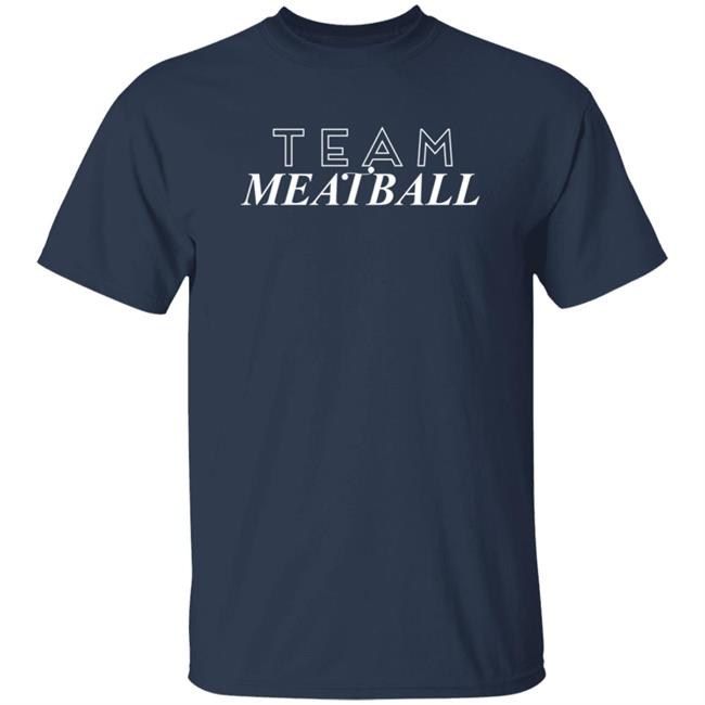 Team Meatball Flowy Boxy Half T Shirt Team Meatball Flowy Boxy Half T Shirt