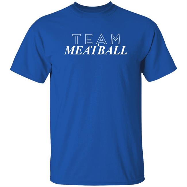 Team Meatball Flowy Boxy Half T Shirt Team Meatball Flowy Boxy Half T Shirt