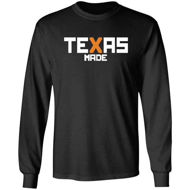 Texas Made Sam Ehlinger Long Sleeve T Shirt