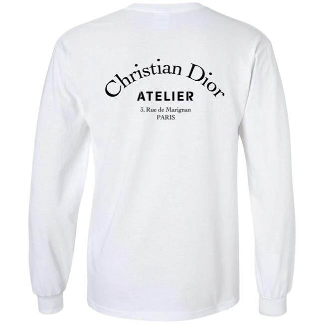 Christian Dior Atelier T Shirt Dior T Shirts Christian Dior Atelier 3, Rue de Marignan PARIS Shirt Christian Dior Atelier T Shirt Dior T Shirts Christian Dior Atelier 3, Rue de Marignan PARIS Shirt