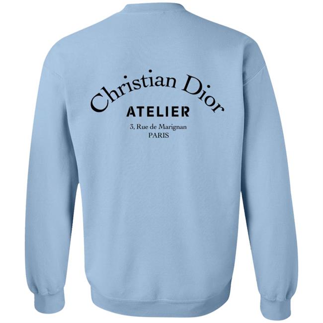 Christian Dior Atelier T Shirt Dior T Shirts Christian Dior Atelier 3, Rue de Marignan PARIS Shirt Christian Dior Atelier T Shirt Dior T Shirts Christian Dior Atelier 3, Rue de Marignan PARIS Shirt