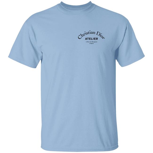 Christian Dior Atelier T Shirt Dior T Shirts Christian Dior Atelier 3, Rue de Marignan PARIS Shirt Christian Dior Atelier T Shirt Dior T Shirts Christian Dior Atelier 3, Rue de Marignan PARIS Shirt