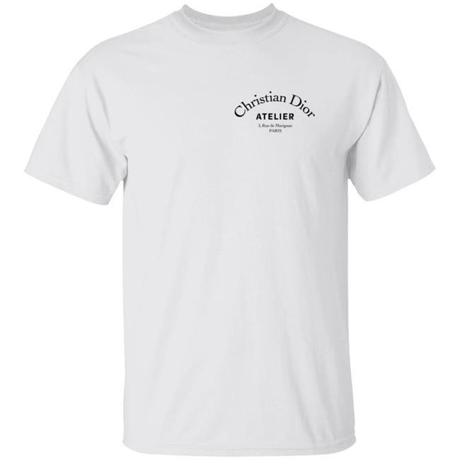 Christian Dior Atelier T Shirt Dior T Shirts Christian Dior Atelier 3, Rue de Marignan PARIS Shirt Christian Dior Atelier T Shirt Dior T Shirts Christian Dior Atelier 3, Rue de Marignan PARIS Shirt