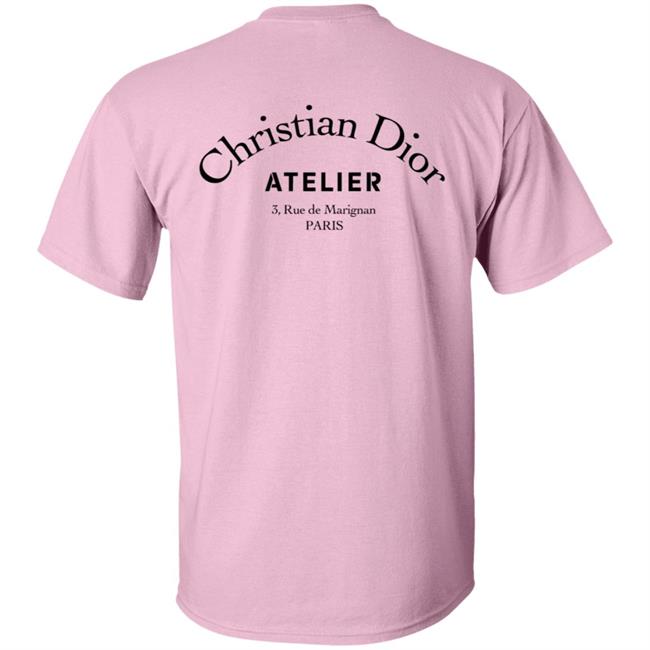 Christian Dior Atelier T Shirt Dior T Shirts Christian Dior Atelier 3, Rue de Marignan PARIS Shirt Christian Dior Atelier T Shirt Dior T Shirts Christian Dior Atelier 3, Rue de Marignan PARIS Shirt