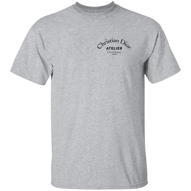Christian Dior Atelier T Shirt Dior T Shirts Christian Dior Atelier 3, Rue de Marignan PARIS Shirt Christian Dior Atelier T Shirt Dior T Shirts Christian Dior Atelier 3, Rue de Marignan PARIS Shirt