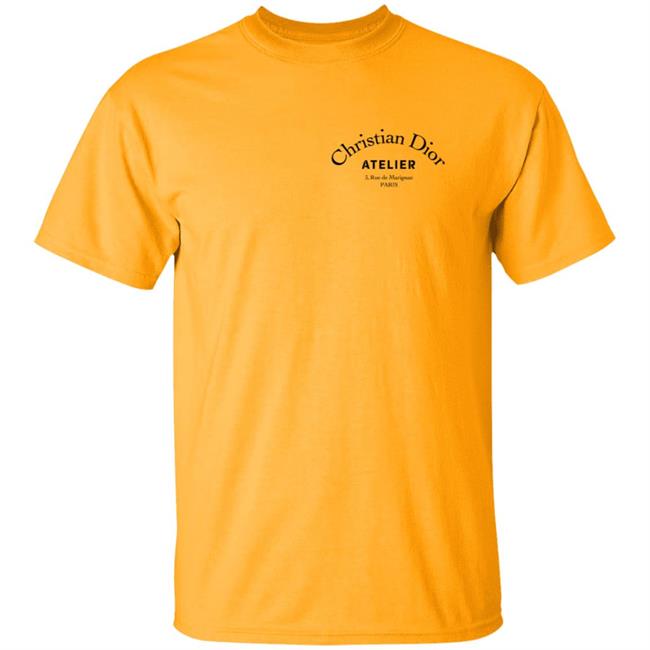 Christian Dior Atelier T Shirt Dior T Shirts Christian Dior Atelier 3, Rue de Marignan PARIS Shirt Christian Dior Atelier T Shirt Dior T Shirts Christian Dior Atelier 3, Rue de Marignan PARIS Shirt