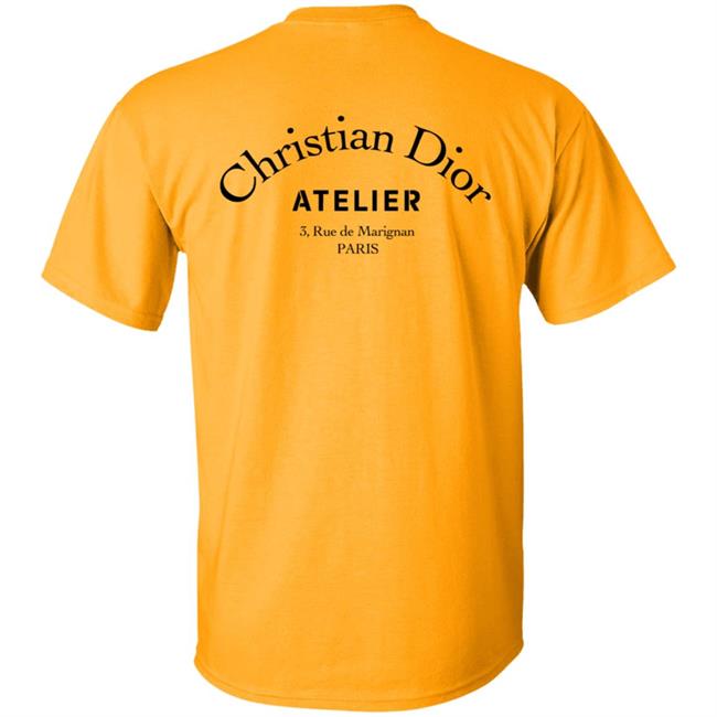 Christian Dior Atelier T Shirt Dior T Shirts Christian Dior Atelier 3, Rue de Marignan PARIS Shirt Christian Dior Atelier T Shirt Dior T Shirts Christian Dior Atelier 3, Rue de Marignan PARIS Shirt