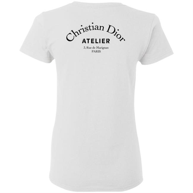 Christian Dior Atelier T Shirt Dior T Shirts Christian Dior Atelier 3, Rue de Marignan PARIS Shirt Christian Dior Atelier T Shirt Dior T Shirts Christian Dior Atelier 3, Rue de Marignan PARIS Shirt