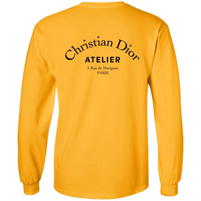 Christian Dior Atelier T Shirt Dior T Shirts Christian Dior Atelier 3, Rue de Marignan PARIS Shirt Christian Dior Atelier T Shirt Dior T Shirts Christian Dior Atelier 3, Rue de Marignan PARIS Shirt