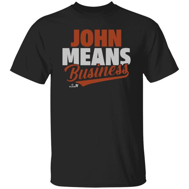BreakingT John Means Business T Shirt