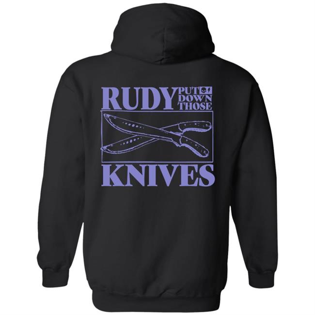 Bad Friends Andrew Santino Merch Rudy And Her Knives Lavender Hoodie Sweatshirt Bad Friends Andrew Santino Merch Rudy And Her Knives Lavender Hoodie Sweatshirt
