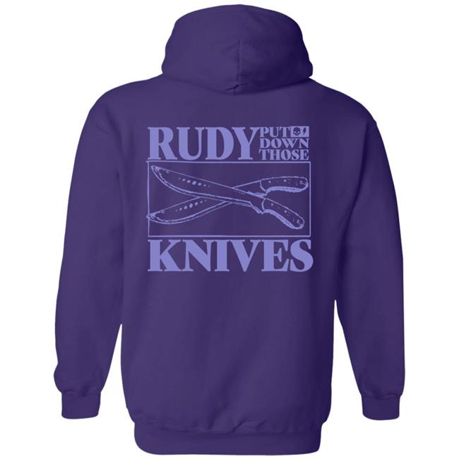 Bad Friends Andrew Santino Merch Rudy And Her Knives Lavender Hoodie Sweatshirt Bad Friends Andrew Santino Merch Rudy And Her Knives Lavender Hoodie Sweatshirt