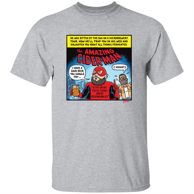 Ward Sutton The Amazing Cider Man Shirt