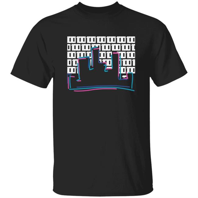 Iconografi Shop Neon Skyline Shirt Iconografi Shop Neon Skyline Shirt