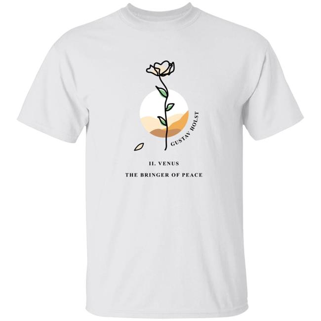 TwoSet Apparel Gustav Holst Venus The Bringer Of Peace Shirt