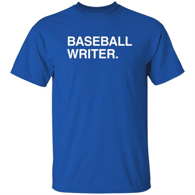 Joe Johnson ObviousShirts Baseball Writer Shirt