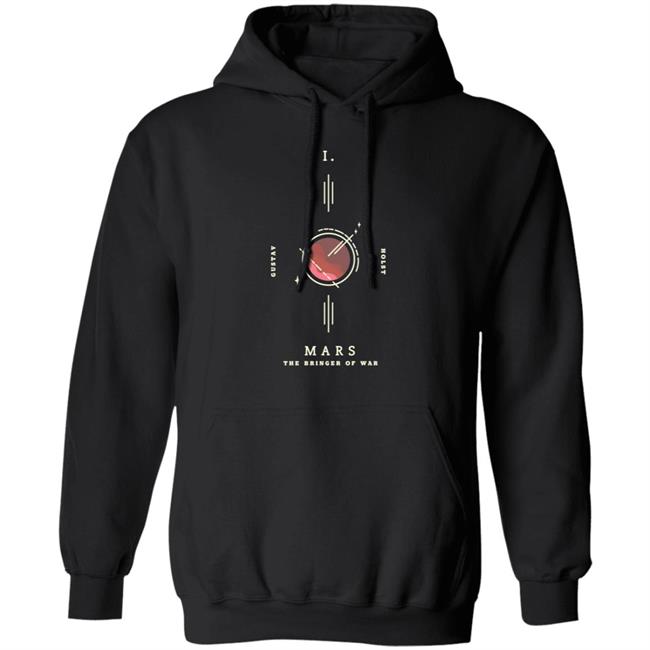 Twoset Apparel Gustav Holst Mars The Bringer Of War Hoodie Sweatshirt