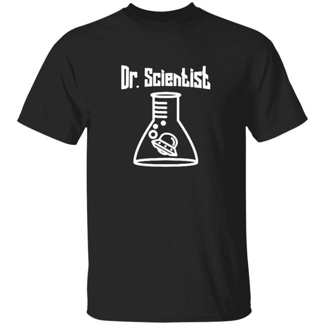 Shop Official UFO Garage Podcast Merch Store Shirts Dr. Scientist Shirt