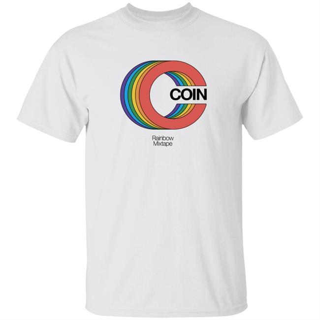 Coin US Official Store Merch Rainbow Mixtape Shirt